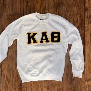 Kappa Alpha Theta greek letter sweatshirt